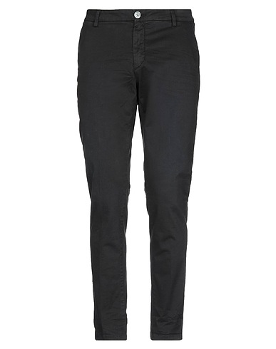 AGLINI Pantalone Nero 97% Cotone, 3% Elastan