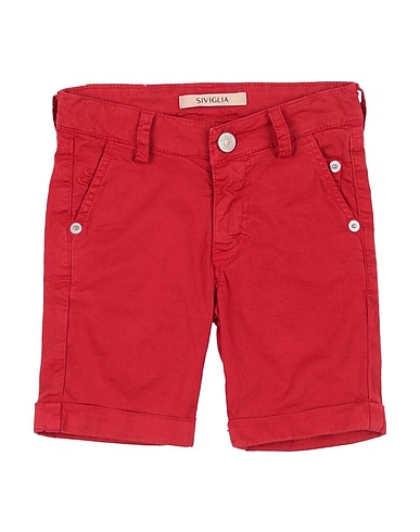 SIVIGLIA Shorts & Bermuda Red 97% Cotton, 3% Elastane