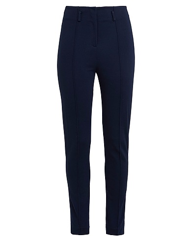 TRUE ROYAL Casual trouser Midnight blue 67% Viscose, 28% Polyamide, 5% Elastane