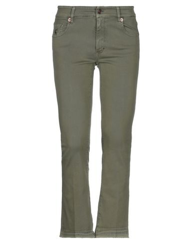 Avantgar Denim By European Culture Casual Pants In Military Green