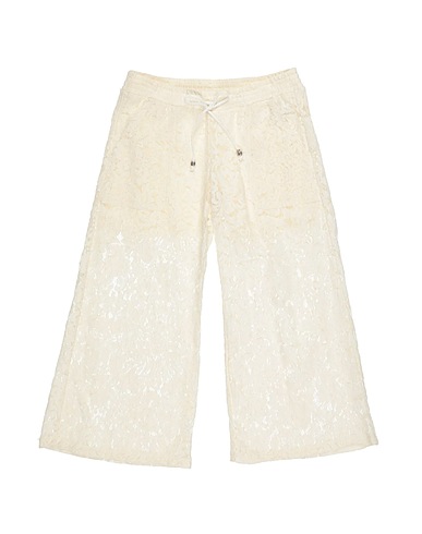 ELSY Casual pants Ivory 70% Cotton, 30% Polyamide