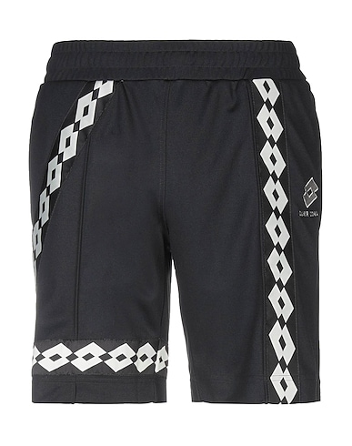 DAMIR DOMA x LOTTO Shorts & Bermuda Black 100% Polyester