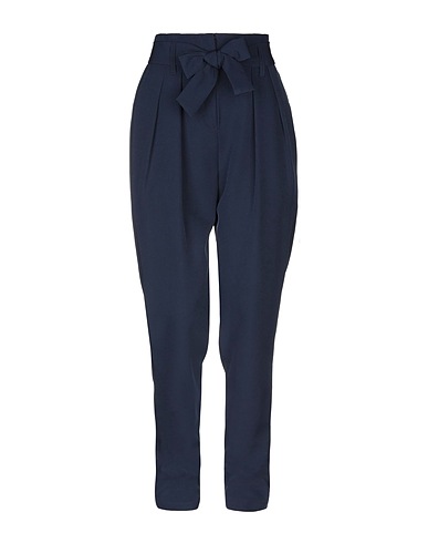 RELISH Pantalone Blu notte 88% Poliestere, 12% Elastan