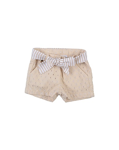 LE BEBÉ Casual trouser Beige 100% Cotton
