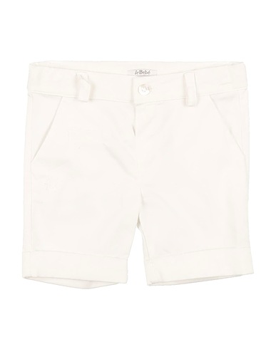 LE BEBÉ Shorts & Bermuda White 97% Cotton, 3% Elastane