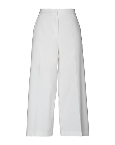 BOUTIQUE MOSCHINO Pantalón Blanco 98% Algodón, 2% Otras Fibras