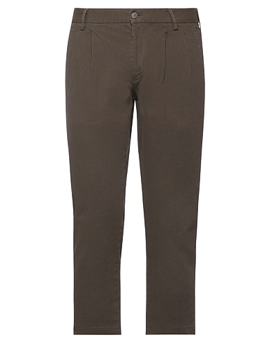 HERMAN & SONS Casual trouser Military green 98% Cotton, 2% Elastane