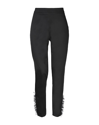 MOSCHINO Casual trouser Black 96% Cotton, 4% Other Fibres