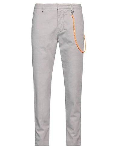 BERNA Pantalone Grigio chiaro 70% Cotone, 27% Poliestere, 3% Elastan