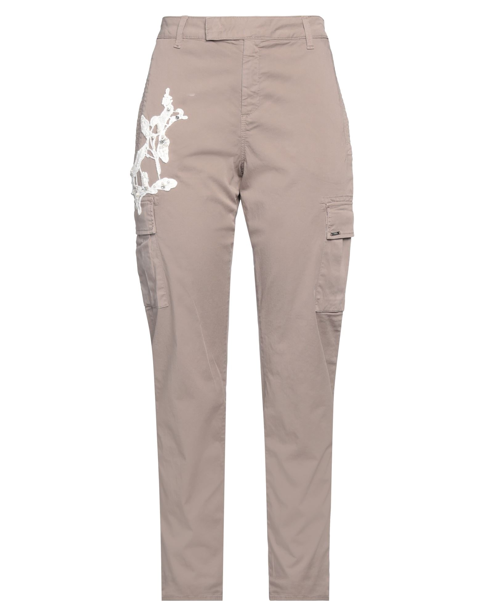パンツ LIU JO Woman Pants Sand WA5454T9257 71320 Poplin pants colour beige | Liu Jo