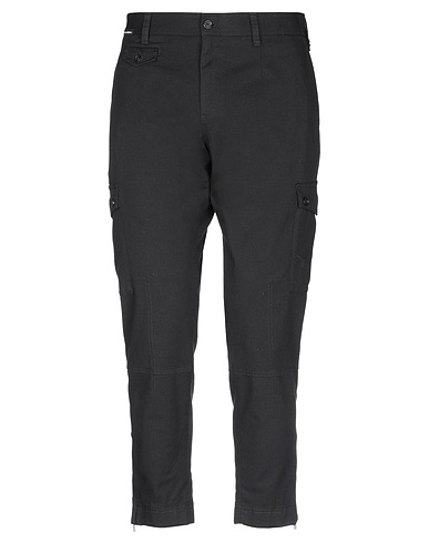 DOLCE&GABBANA カーゴパンツ ブラック コットン 99% / ポリウレタン 1% / ポリウレタン