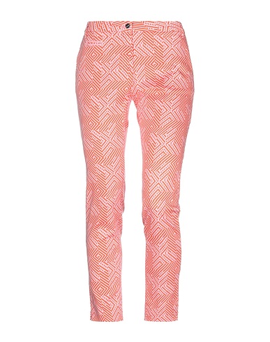 PINKO Casual trouser Orange 98% Cotton, 2% Elastane