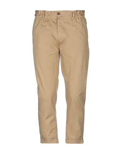 DSQUARED2 Casual trouser Khaki 100% Cotton, Polyurethane, Polyester