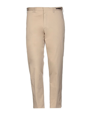 PT Torino Casual trouser Beige 95% Cotton, 5% Elastane