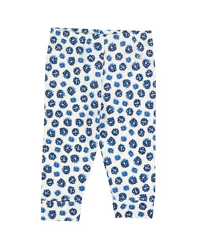 PETIT BATEAU Leggings Elfenbein 100% Baumwolle