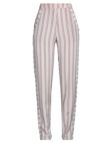 MANILA GRACE Casual trouser Taupe 100% Viscose