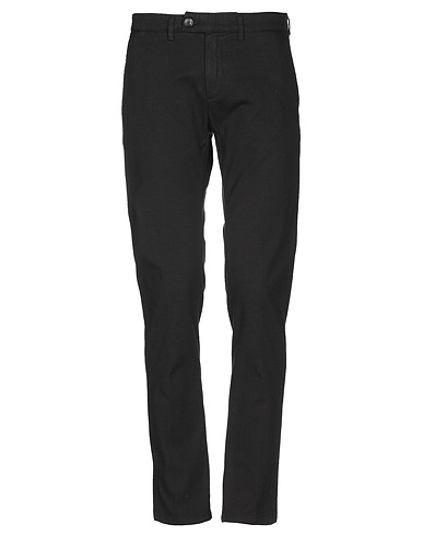 DEPARTMENT 5 Casual trouser Black 98% Cotton, 2% Elastane