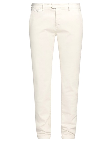 TRAMAROSSA Pantaloni jeans Panna 87% Cotone, 9% Poliestere, 4% Elastan