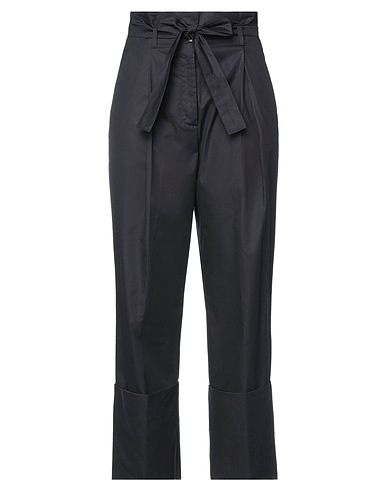 SUOLI Casual trouser Black 100% Cotton