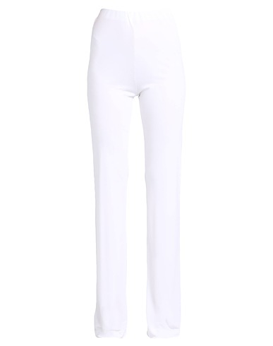 ROSSOPURO Casual trouser White 100% Viscose