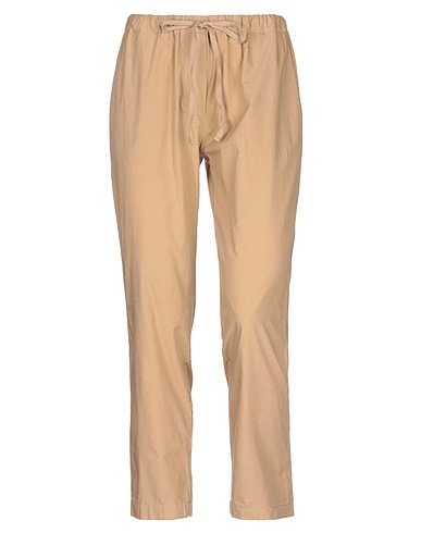 ERIKA CAVALLINI Casual trouser Camel 100% Cotton