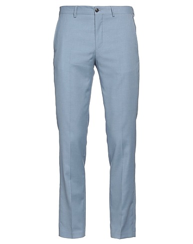 JACK & JONES Pantalone Celeste 77% Poliestere, 22% Lana, 1% Elastan