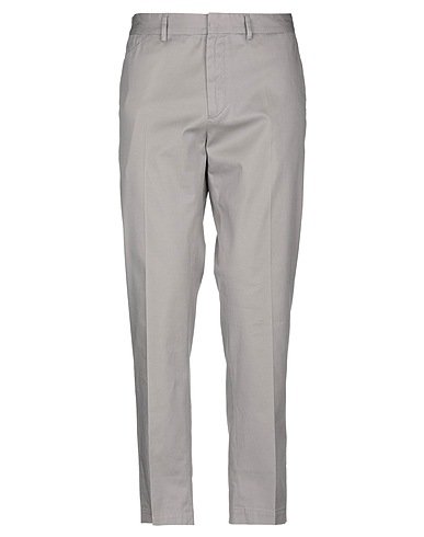 GRIFONI Casual trouser Taupe 97% Cotton, 3% Elastane