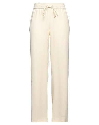 REDValentino Casual trouser Ivory 74% Acetate, 26% Viscose
