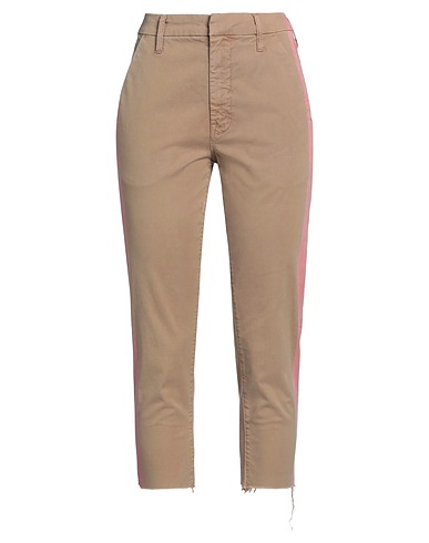MOTHER Casual trouser Beige 98% Cotton, 2% Elastane