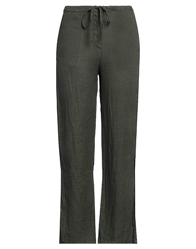 CROSSLEY Hosen Dunkelgrün 100% Leinen