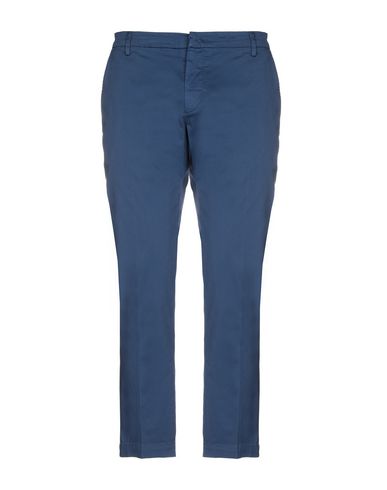 Gabardine Casual Pants In Blue