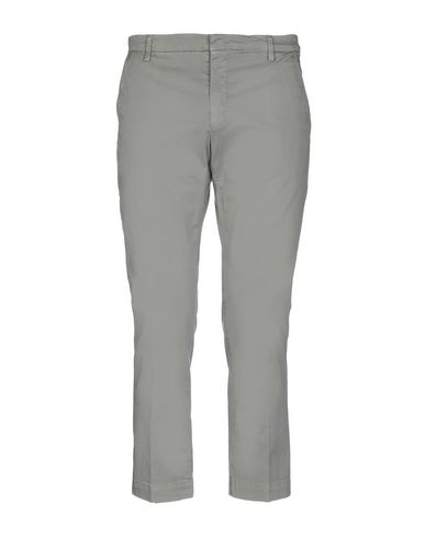 Gabardine Casual Pants In Grey