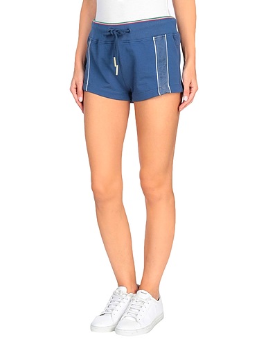 AERONAUTICA MILITARE Shorts & Bermuda Midnight blue 92% Cotton, 8% Elastane