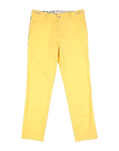 MYTHS Pantalone Giallo 98% Cotone, 2% Elastan