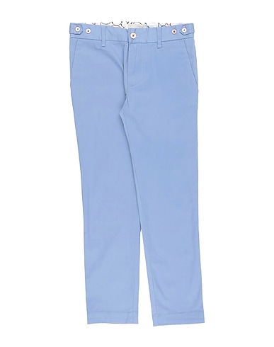 MYTHS Casual trouser Sky blue 98% Cotton, 2% Elastane