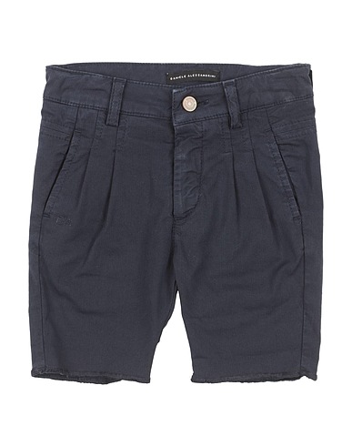 DANIELE ALESSANDRINI Shorts & Bermuda Midnight blue 97% Cotton, 3% Elastane