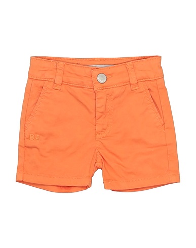 DANIELE ALESSANDRINI Shorts & Bermudas Orange 98% Baumwolle, 2% Elastan