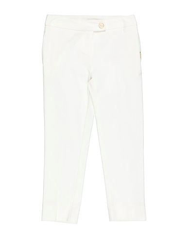 LIU •JO Casual trouser White 97% Cotton, 3% Elastane