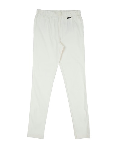 TWINSET Leggings Ivory 75% Cotton, 22% Polyamide, 3% Elastane