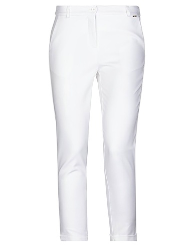 FRACOMINA Casual trouser JEANS White 63% Cotton, 31% Nylon, 6% Elastane