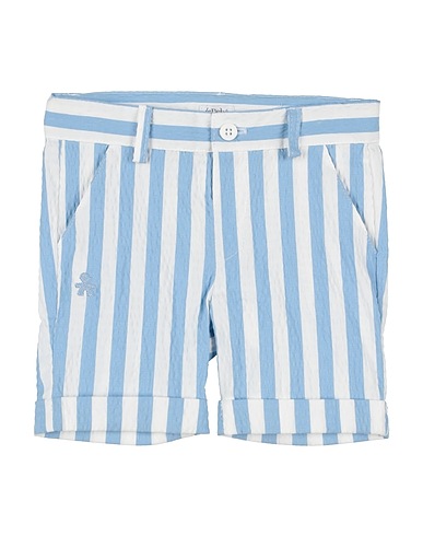 LE BEBÉ Shorts & Bermudas Himmelblau 70% Baumwolle, 23% Polyamid, 5% Andere Fasern, 2% Elastan