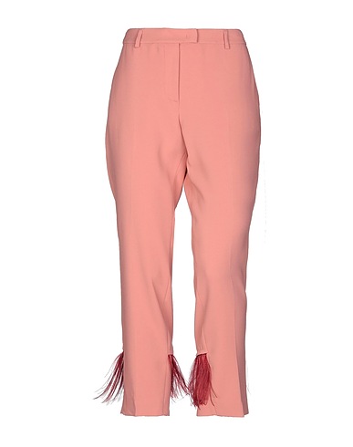 INCOTEX Pantalone Rosa antico 78% Viscosa, 18% Acetato, 4% Elastan, Piuma