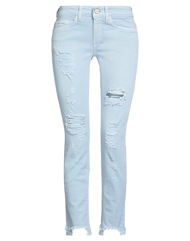 DONDUP Pantaloni jeans Celeste 98% Cotone, 2% Elastan