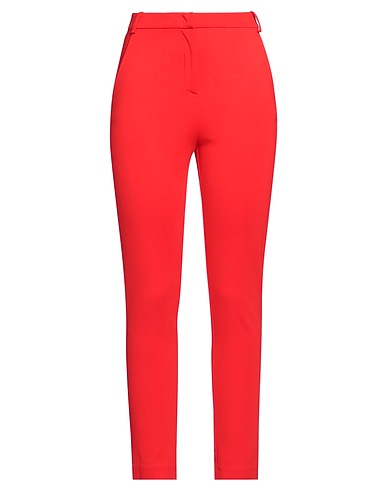PINKO Casual trouser Red 65% Viscose, 30% Polyamide, 5% Elastane