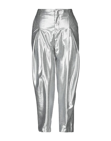 PT Torino Casual pants Silver 84% Viscose, 16% Polyester