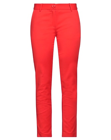 ANONYME DESIGNERS Pantalone Rosso 50% Cotone, 47% Poliammide, 3% Elastan