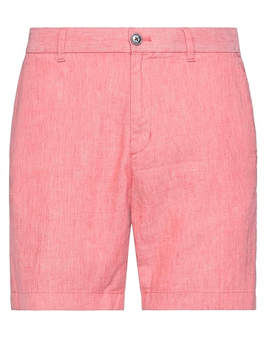 MICHAEL KORS MENS Shorts & Bermuda Red 73% Linen, 27% Polyester
