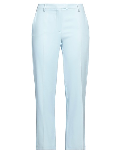 CRISTINAEFFE Casual pants Sky blue 49% Acetate, 47% Viscose, 4% Elastane