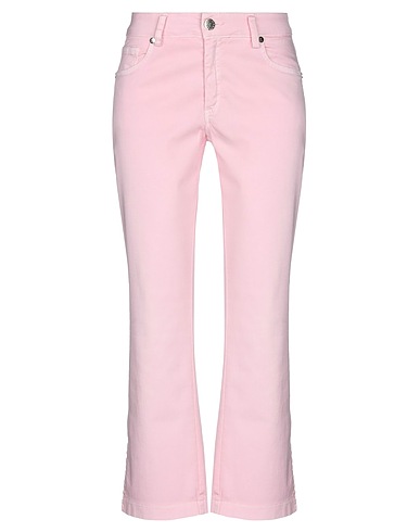 CRISTINAEFFE Pantalone Rosa chiaro 98% Cotone, 2% Elastan