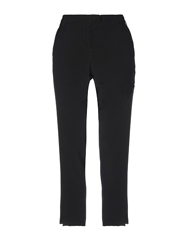 TWINSET Casual trouser Black 71% Acetate, 29% Viscose